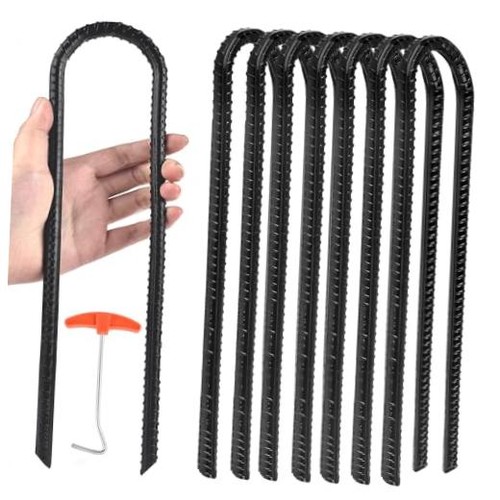 Trampoline ground wind stakes - ground,