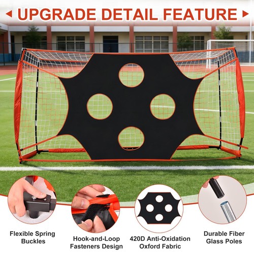 Portable soccer goal - soccer,